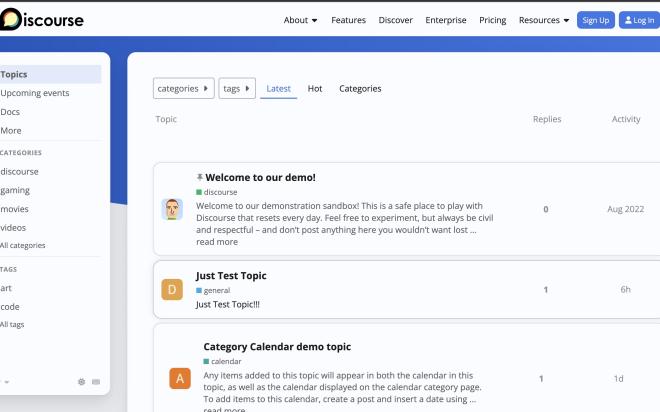 Discourse Docker Install