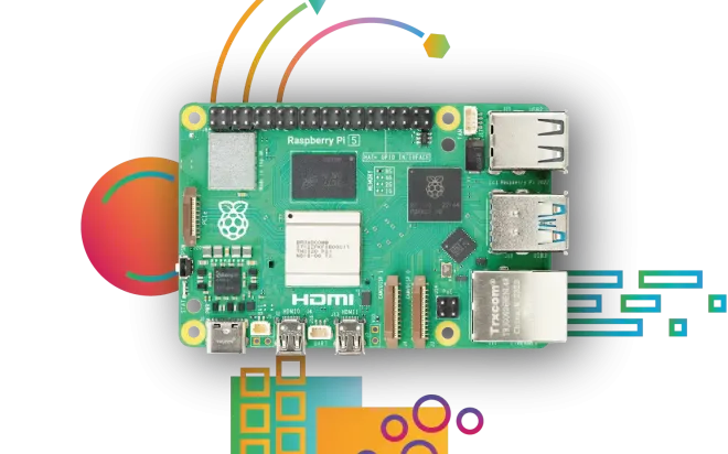 树莓派 5 代 - 全球流行的 Linux 小型迷你卡片式电脑